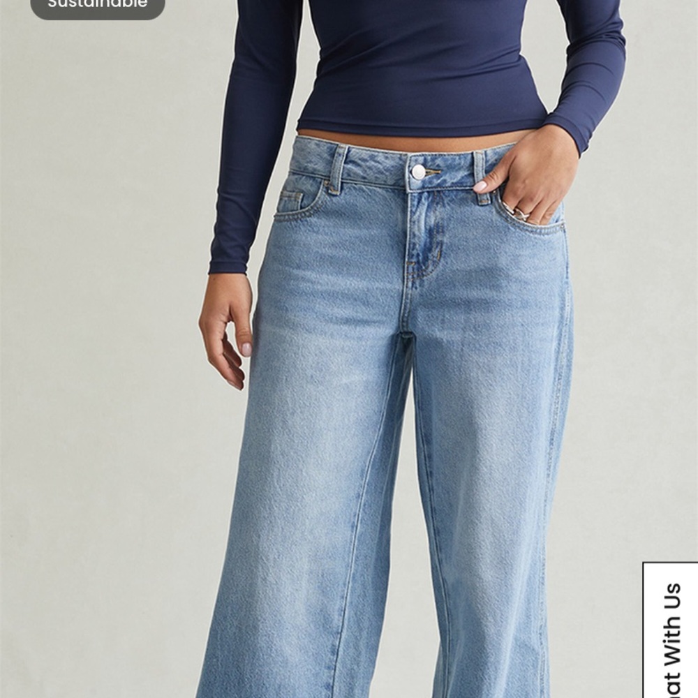Pacsun Casey Low Rise Baggy Jeans Astrid *read caption* - Picture 2 of 4